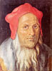 Bildnis eines brtigen Mannes mit roter Kappe