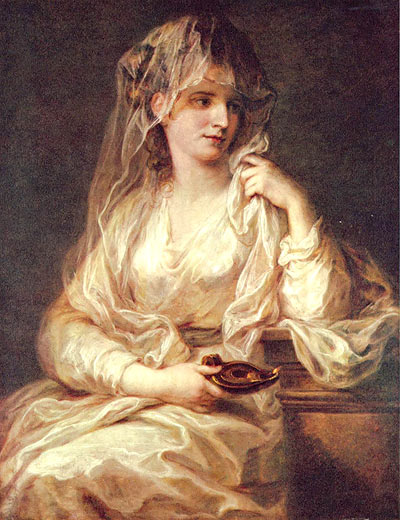 Bildnis einer Dame als Vestalin