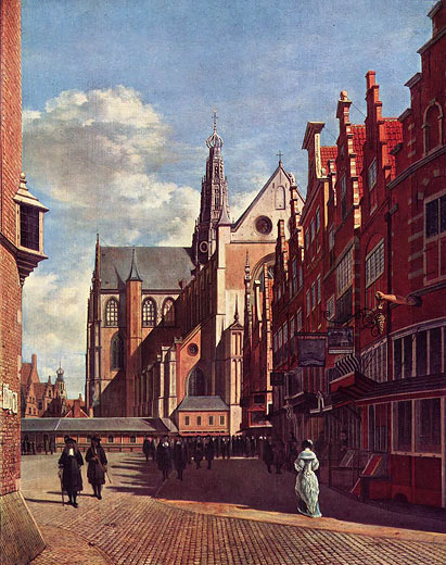 Der groe Platz von Haarlem