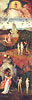 Heuwagen-Triptychon, linker Flgel: Das irdische Paradies