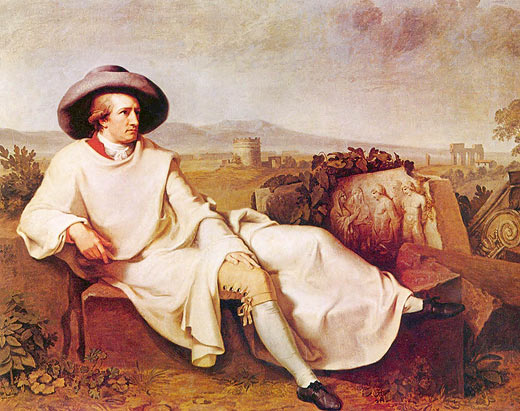Goethe in der Campagna