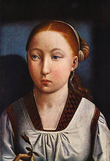 Bildnis eines jungen Mdchens (Johanna die Wahnsinnige?)