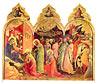 Altartafel der Kirche Sant\' Egidio: Anbetung der Knige