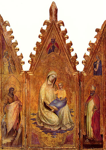 Madonna mit dem Kind und den Heiligen Johannes d. T. und Nikolaus