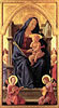 Polyptychon fr S. Maria del Carmine in Pisa, Mitteltafel: Maria mit Kind
