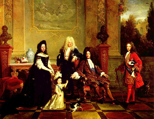Ludwig XIV. und seine Erben