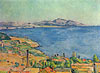Golf von Marseille, von L'Estaque aus gesehen