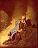 Jeremias trauert ber den Untergang Jerusalems