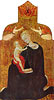 Maria mit dem Kind, von zwei Engeln gekrnt