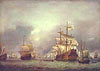 Die whrend der viertgigen Seeschlacht 1666 eroberten Schiffe