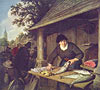 Fischhändlerin