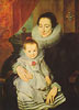 Marie Clarisse, Frau des Jan Woverius, mit ihrem Kinde