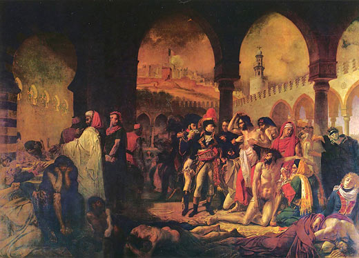 Bonaparte bei den Pestkranken von Jaffa