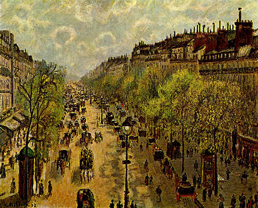 Boulevard Montmartre, Frhling