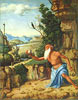 Hl. Hieronymus in einer Landschaft
