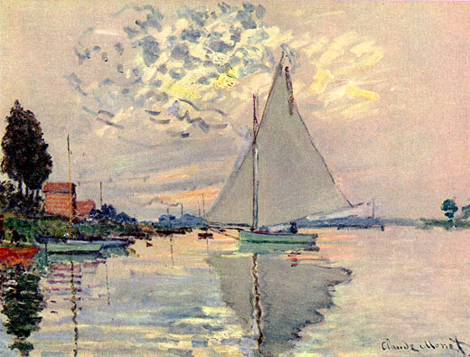 Segelboote in Argenteuil