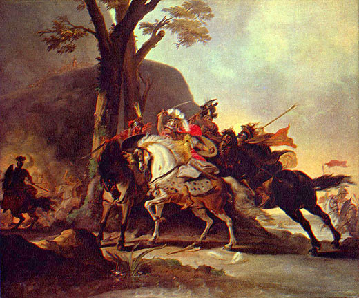 Alexander der Große in der Schlacht am Granicus
