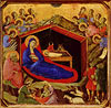 Geburt Christi (Mitteltafel eines Altars)