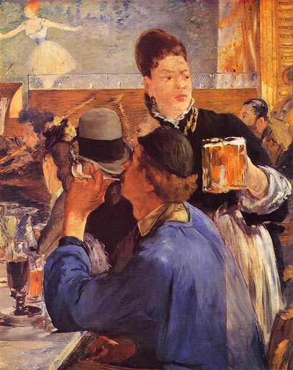 Bierkellnerin