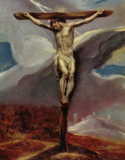 MEISTERWERKE-ONLINE.DE +++ Christus am Kreuz [El Greco]