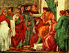 Hll. Petrus und Paulus vor dem Prokonsul Herodes