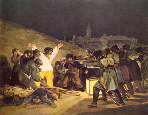 Erschießung der Aufständischen am 3. Mai 1808 in Madrid