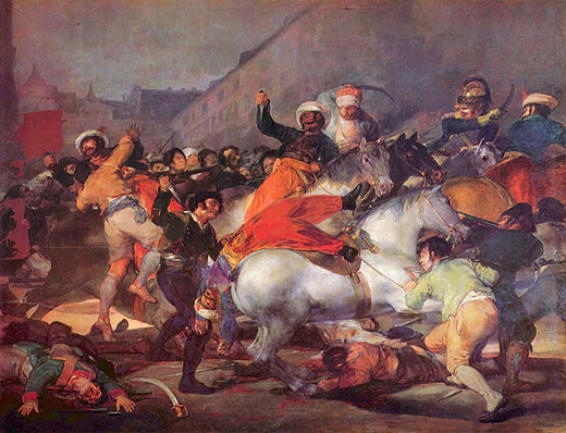 Kampf mit den Mamelucken am 2. Mai 1808 in Madrid
