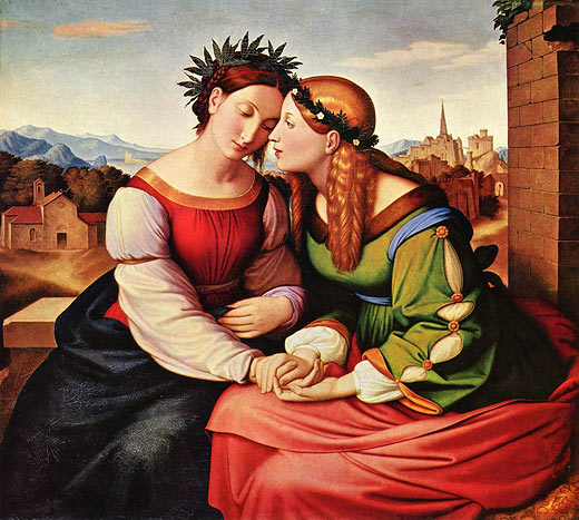 Italia und Germania (Sulamith und Maria)