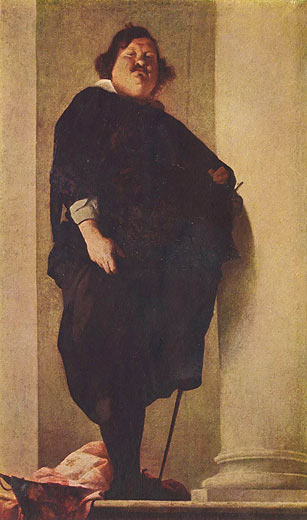 Bildnis eines dicken Herrn, des sogen. Feldhauptmanns Alessandro del Borro