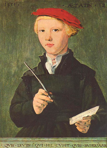 Bildnis eines jungen Schülers