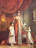 Königin Julia Bonaparte mit ihren Töchtern