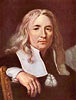 Bildnis eines Mannes mit langem, blondem Haar