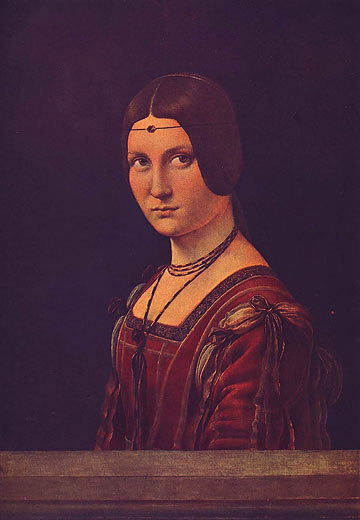 Bildnis einer jungen Frau (La belle Ferronière)