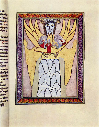 Hildegardis-Codex (Kopie): Der mystische Leib
