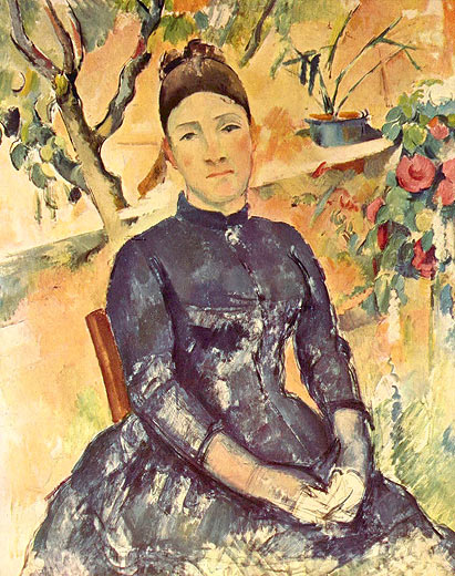 Madame Cézanne im Gewächshaus