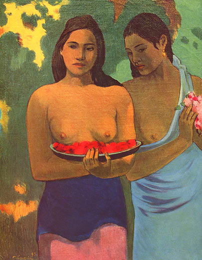 Tahitische Frauen