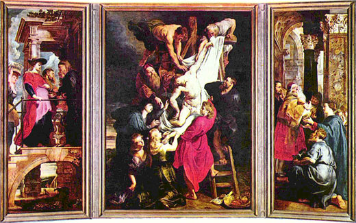 Kreuzabnahme-Triptychon