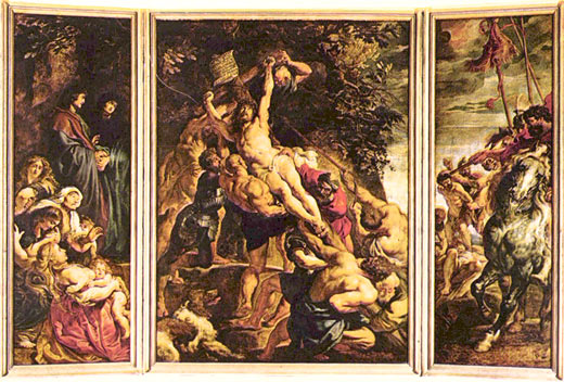 Kreuzaufrichtungs-Triptychon