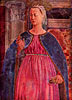 Jungfrau der Verkündigung (Wandbild, Ausschnitt)