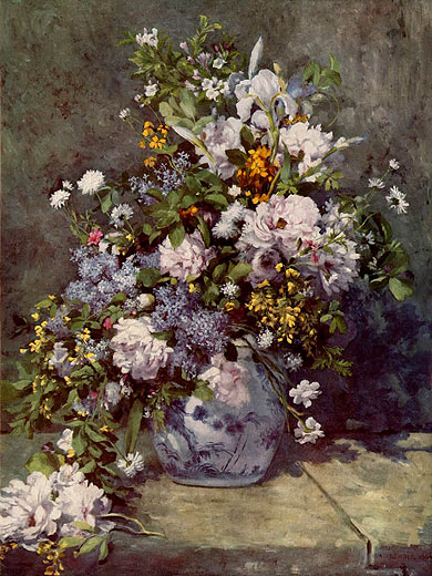 Vase mit Blumen