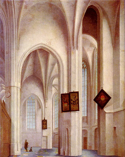 Inneres der St. Jacobskerk in Utrecht