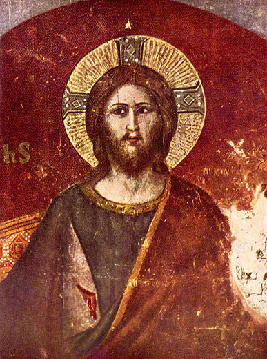 Christus aus dem Weltgericht (Ausschnitt)