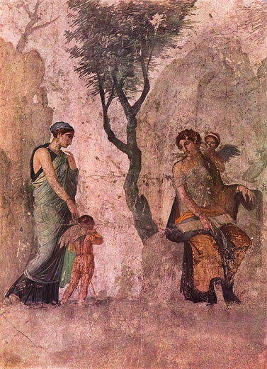 Der bestrafte Amor (Pompejanische Kopie nach einem griechischen Original)