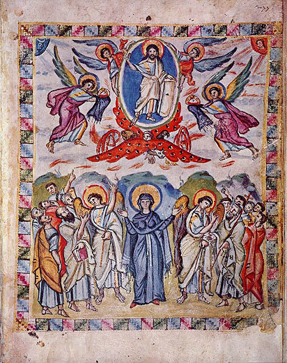 Rabula-Codex: Himmelfahrt Christi