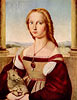 Bildnis einer jungen Frau mit dem Einhorn