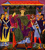 Evangeliar Kaiser Ottos III., Miniatur: Der thronende Herrscher