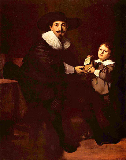 Jean Pellicorne und sein Sohn Kaspar