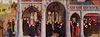 Hochaltar der Abteikirche St-Bertin in St-Omer, rechter Flügel außen: Szenen aus dem Leben des Hl. Bertin