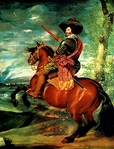 Gaspar de Guzmn, Herzog von Olivares zu Pferd