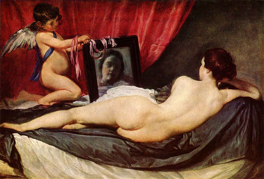 Venus mit Spiegel (Rokeby Venus)